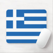 Tapis De Souris Flag de Greece (Avec souris)