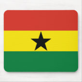 Tapis De Souris Flag du Ghana (Devant)