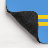 Tapis De Souris Flag of Aruba (Coin)