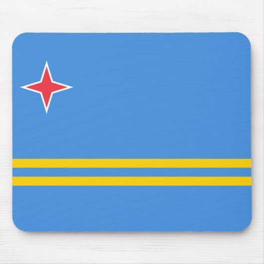 Tapis De Souris Flag of Aruba (Devant)