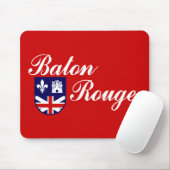 Tapis De Souris Flag of Baton Rouge, Louisiana Mouse Pad (Avec souris)
