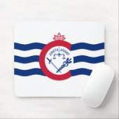 Tapis De Souris Flag of Cincinnati, Ohio Mouse Pad (Avec souris)