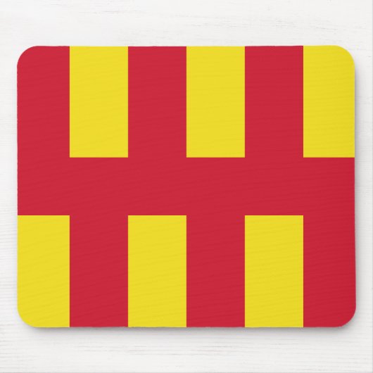 Tapis De Souris Flag of Northumberland Mouse Pad (Devant)