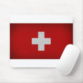 Tapis De Souris Flag of Switzerland (Avec souris)