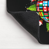 Tapis De Souris Flags Of The World, Xmas Around The Globe (Coin)