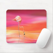 Tapis De Souris Flamant rose (Avec souris)