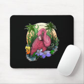 Tapis De Souris Flamant rose (Avec souris)