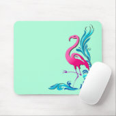 TAPIS DE SOURIS FLAMANT ROSE 1 (Avec souris)