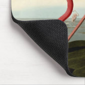 Tapis De Souris Flamant rose américain Audubon (Coin)