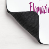 Tapis De Souris Flamant rose flamboyant (Coin)