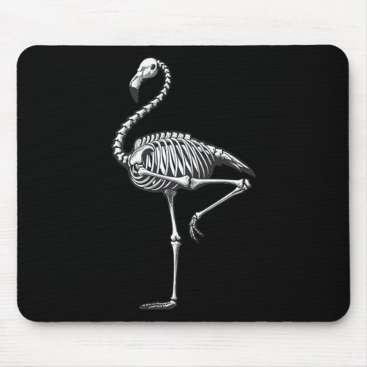 Tapis De Souris Flamant rose Halloween (Devant)