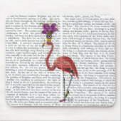 Tapis De Souris Flamant rose Mardi Gras Complet (Devant)