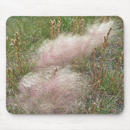 Tapis De Souris Flamant rose Marsh Grass au bord (Devant)