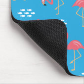 Tapis De Souris Flamant rose Mousepad (Coin)