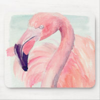 Flamant rose Pastel