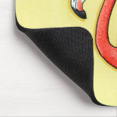 Tapis De Souris Flamant rose rose (Coin)