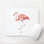 Tapis De Souris Flamant rose rose (Avec souris)
