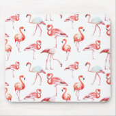 Tapis De Souris Flamant rose rose Mousepad (Devant)