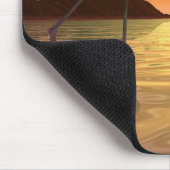 Tapis De Souris Flamant rose rose Mousepad de la Floride (Coin)