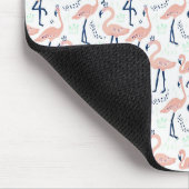 Tapis De Souris Flamants roses mignons (Coin)