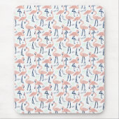 Tapis De Souris Flamants roses mignons (Devant)