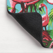 Tapis De Souris Flamants roses rose cool Mousepad (Coin)