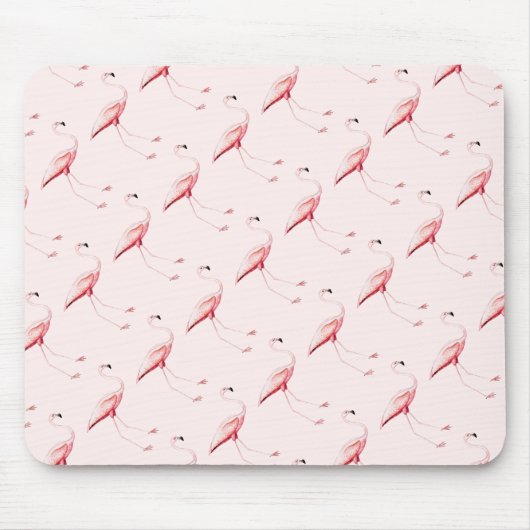 Tapis De Souris Flamants roses roses (Devant)
