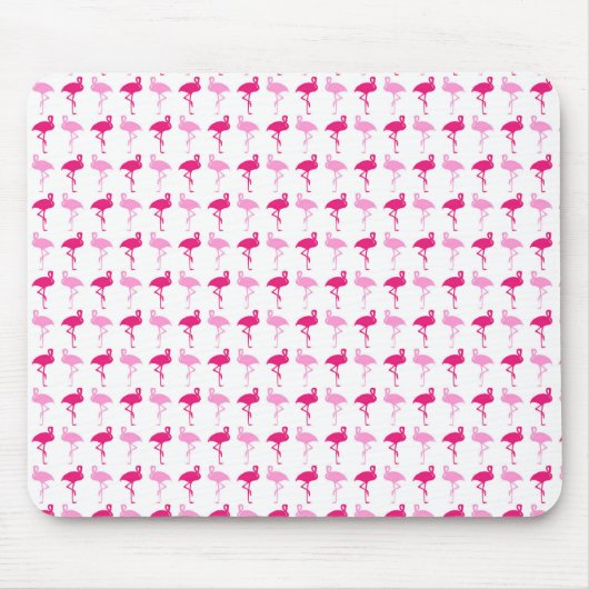 Tapis De Souris Flamants roses roses (Devant)