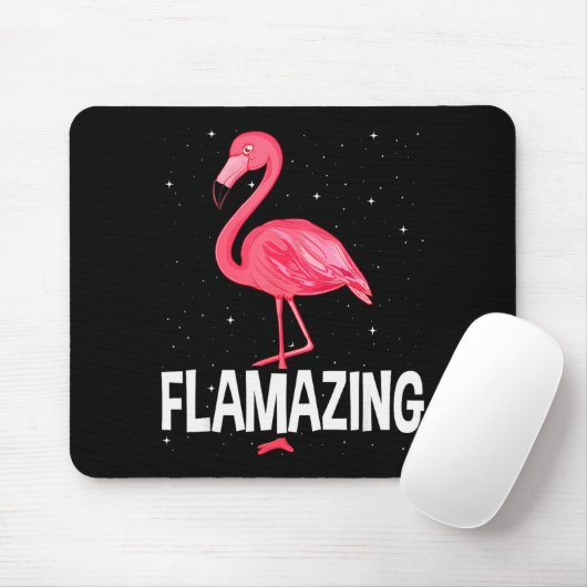 Tapis De Souris Flamazing Nk Flamingo Novelty Flamingo Lover Funny (Avec souris)