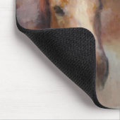 Tapis De Souris Flambant l'ouest (Coin)