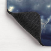Tapis De Souris Flambeaux pendant l'orage (Coin)