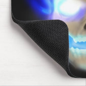 Tapis de souris flamboyant 2 de crâne (Coin)