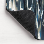 Tapis De Souris Flame bleue cool (Coin)
