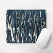 Tapis De Souris Flame bleue cool (Avec souris)