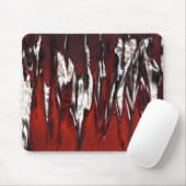 Tapis De Souris Flames rouges (Avec souris)