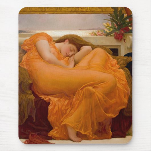 Tapis De Souris Flaming June (par Frederic Leighton) (Devant)