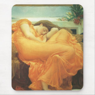 Tapis De Souris Flaming June par Lord Frederic Leighton