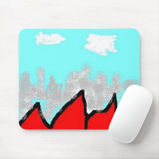 Tapis De Souris Flamme (Avec souris)