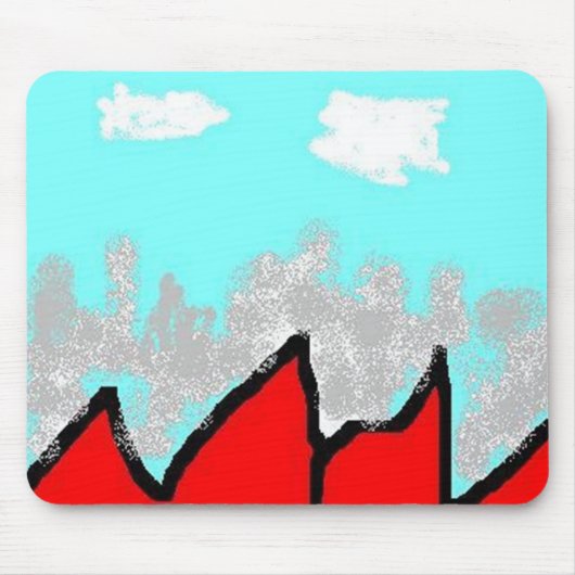 Tapis De Souris Flamme (Devant)