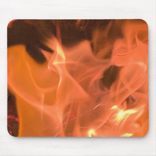 Tapis De Souris flamme Abstraite (Devant)