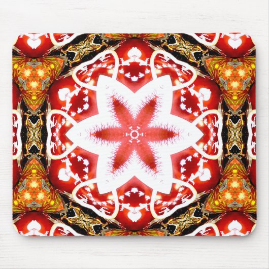 Tapis De Souris ~ Flamme de Noël Fractal ~ (Devant)