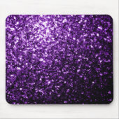 Tapis De Souris Flamme de parties scintillant foncé violet brillan (Devant)