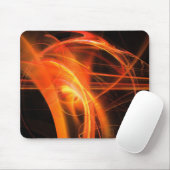 Tapis De Souris Flamme fractale Abstraite 07 (Avec souris)
