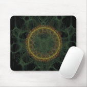Tapis De Souris Flamme Fractale Mousepad (Avec souris)