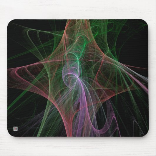 Tapis De Souris Flamme spatiale (Devant)