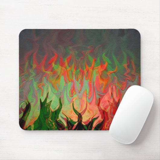 Tapis De Souris Flammes.... (Avec souris)