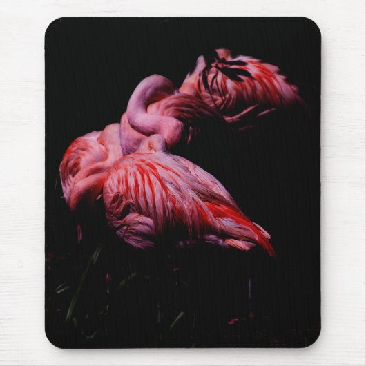 Tapis De Souris Flammes dans l'obscurité (Devant)