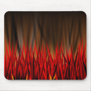 TAPIS DE SOURIS FLAMMES D'INCENDIE