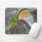 Tapis De Souris Flaque de seau (Avec souris)