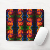 Tapis De Souris Flèche de spectre de couleurs (Avec souris)